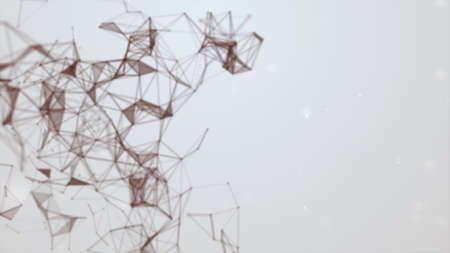 Light Digital Plexus Backgrounds  is a very high-tech animated background that is great to use with any video,   or graphical element. Use this as an overlay or a background in your next edit to give it a cool high-tech feel.の写真素材