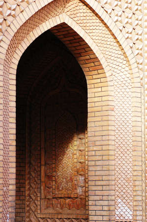 Brick arch of a typical Islamic buildingの写真素材