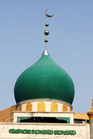 Landmark of a famous ancient Islamic mosqueの写真素材