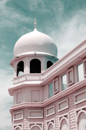 Landmark of a typical Islamic buildingの写真素材