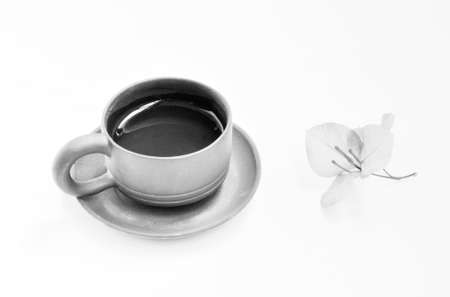 Traditional Chinese teaset on a white backgroundの写真素材