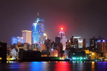 Night scenes of Macauのeditorial素材
