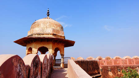 Landscape of ancient castle in Indiaのeditorial素材