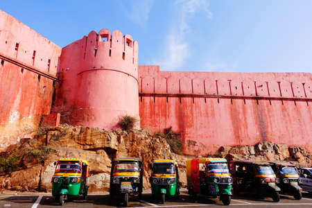Ancient castle in Indiaのeditorial素材