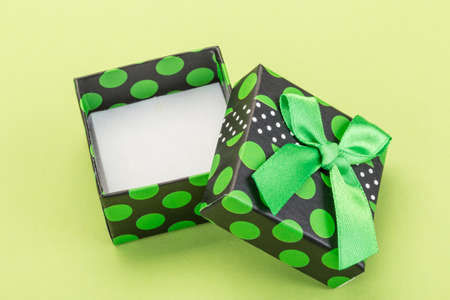 opened  empty  gift boxの写真素材