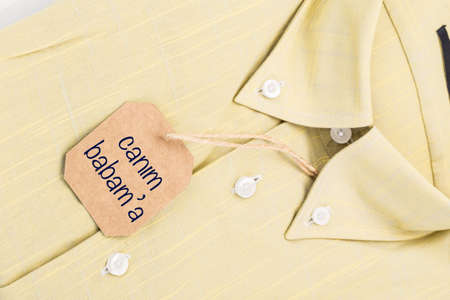 father\'s day gift ( in Turkish )の写真素材