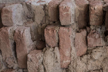 Very old and wrecked wall as a background