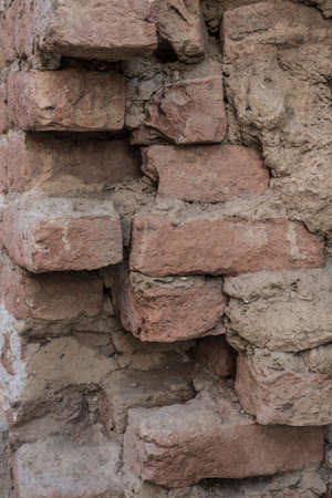 Very old and wrecked wall as a background