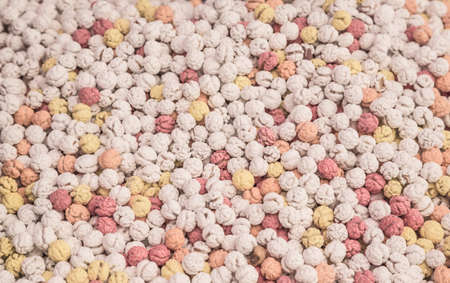 sugar-coated chickpeas as a background