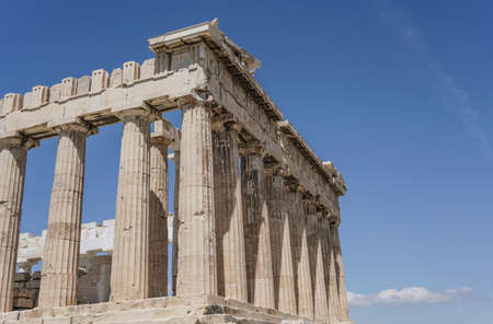 Parthenon is a temple on the Athenian Acropolis, in Athens, Greece.のeditorial素材