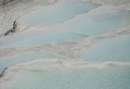 Natural ponds of Pamukkale in Denizli city of Turkeyのeditorial素材