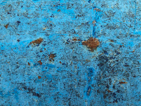 grunge and cracked blue colored background