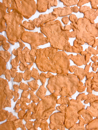 soup ingredients, local winter soup Tarhana that is traditional dried soup flour with fermented yoghurt, tomato and summer vegetables in Turkey. traditional local food preparation for winter in Turkeyの写真素材