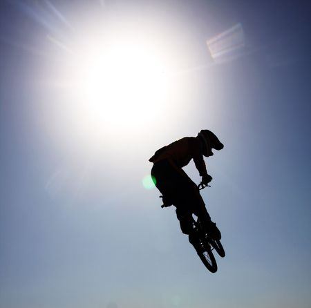 May 2008, China's Shanxi Province, Taiyuan, BMX race.