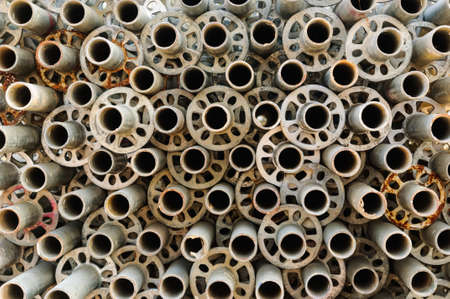 scaffolding material of construction building.