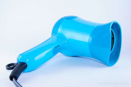 Hair Dryer on white background.の写真素材