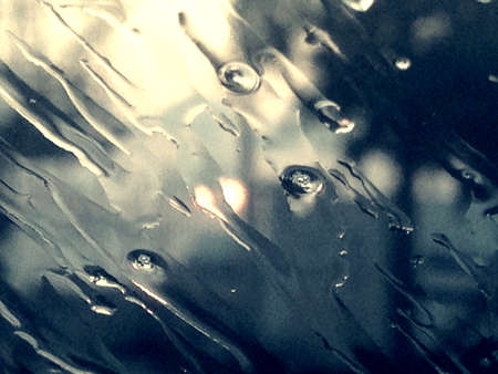 Water and glass 
