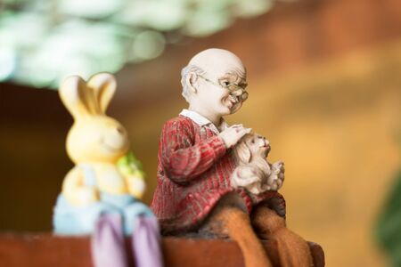 old man art workの写真素材