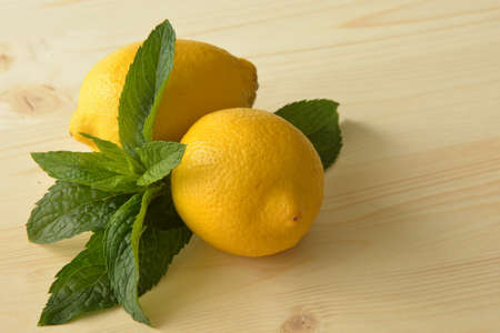lemon mint 2の写真素材