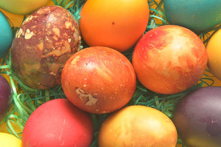 easter eggs 3の写真素材