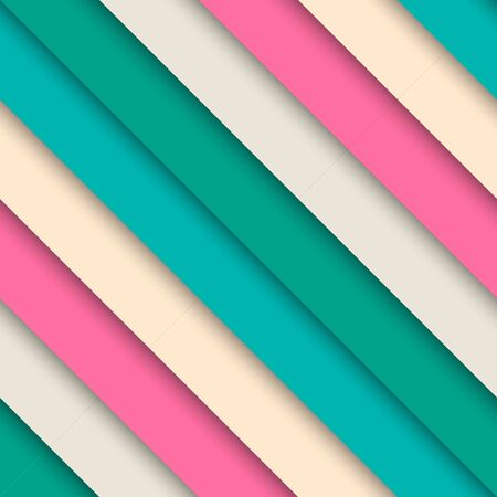geometric decorative seamless background. striped pattern. Vector illustrationのイラスト素材