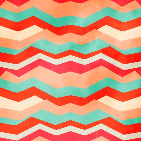 abstract colored geometric seamless pattern with grunge effectの写真素材