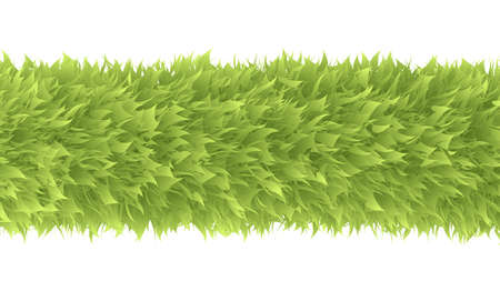 Grass abstract eco background, green fluffy, furry texture for brochures, web design, vector illustrationのイラスト素材