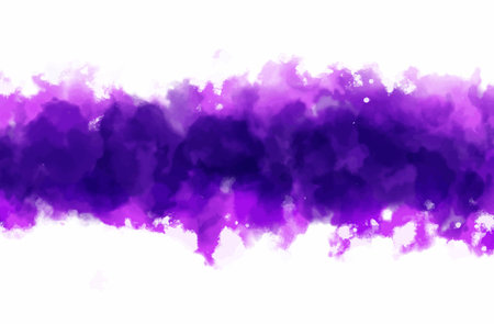 Abstract ultra violet purple grunge splash on white glowing backgroundのイラスト素材