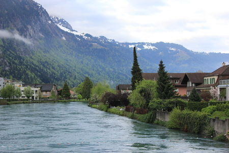 Scenery in Switzerlandの写真素材