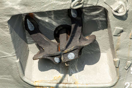 anchor of a sea vessel  in Avacha bay on Kamchatka