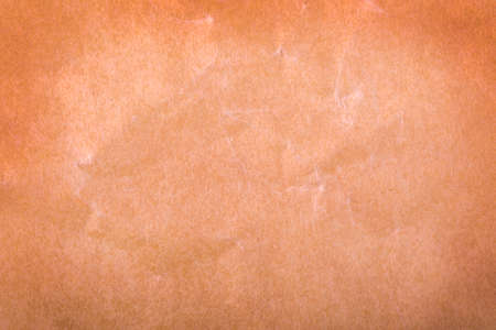 Beige crumpled paper for backgroundの写真素材