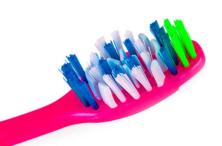 toothbrush isolated on white background, studio shot