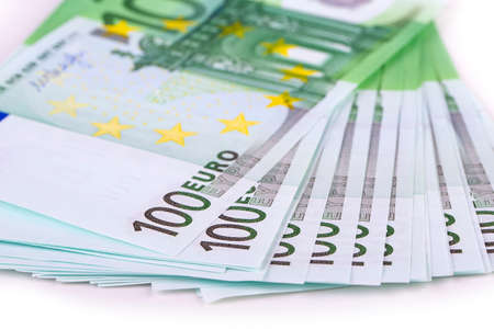 Stack Of Money Euro.