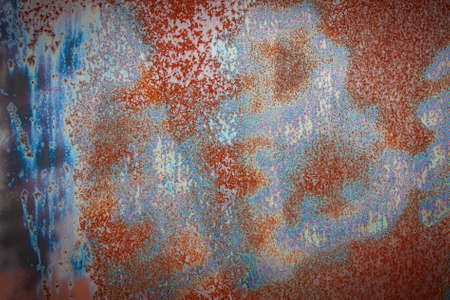 Red old painted metal  texture