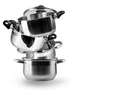 The cooking pan isolated on white background