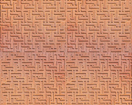 The Patterned metal abstract background. Selective focusの写真素材