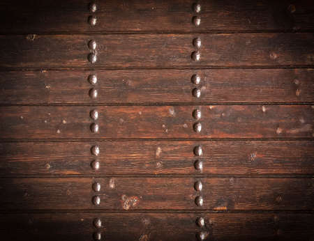 Close up old vintage wooden texture. Selective focusの写真素材