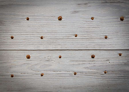 close up old texture painted wooden boards. Selective focusの写真素材