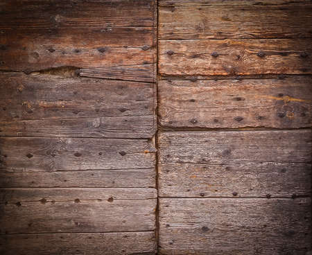 close up old of wooden texture. Selective focusの写真素材