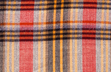 Colore winter wool scarf with patternas texture