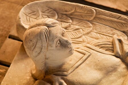 Lincon, CA - May 22: Clay Angel on dislay at Feats of Clay Exibition,May 22nd, 2010 at Gladding McBean Lincoln, CAのeditorial素材