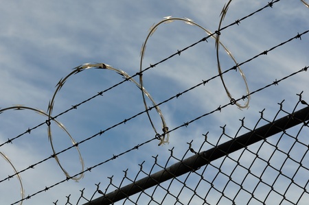 Security Fenceの写真素材