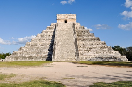 Chichen Itza Ancient Ruins in Mexico are a popular tourist destination