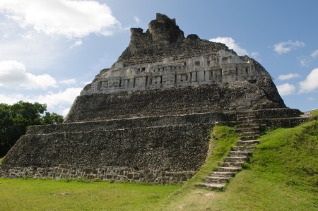 Mayan Ruin - Xunantunich in Belizeの写真素材