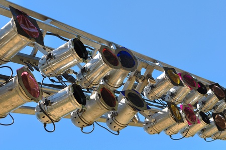Outdoor Concert Lightsの写真素材