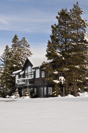 Cabin in the Snowのeditorial素材