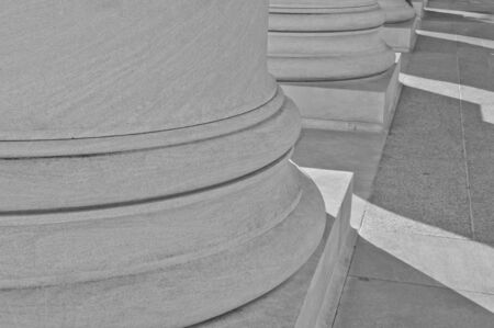 Pillars of Law and Educationの写真素材