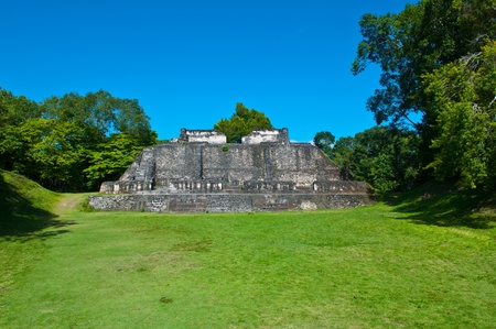 Xunantunich Mayan Ruin in Belizeの写真素材