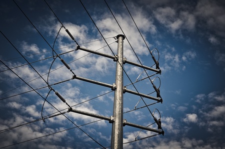Electrical Powerlineの写真素材