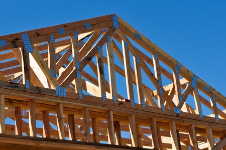 New Home Under Constructionの写真素材